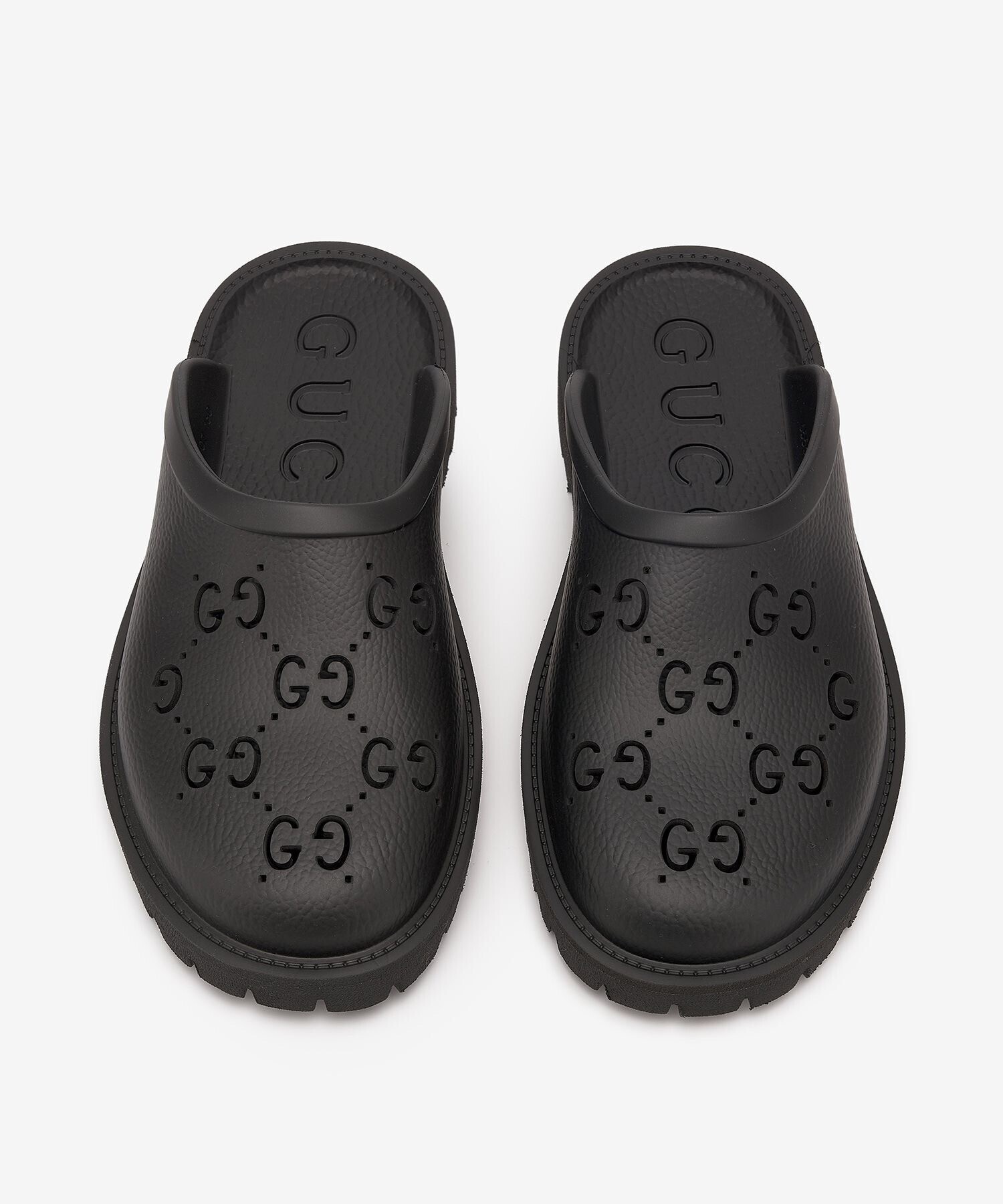 GUCCI スリッポンサンダル - ブラック