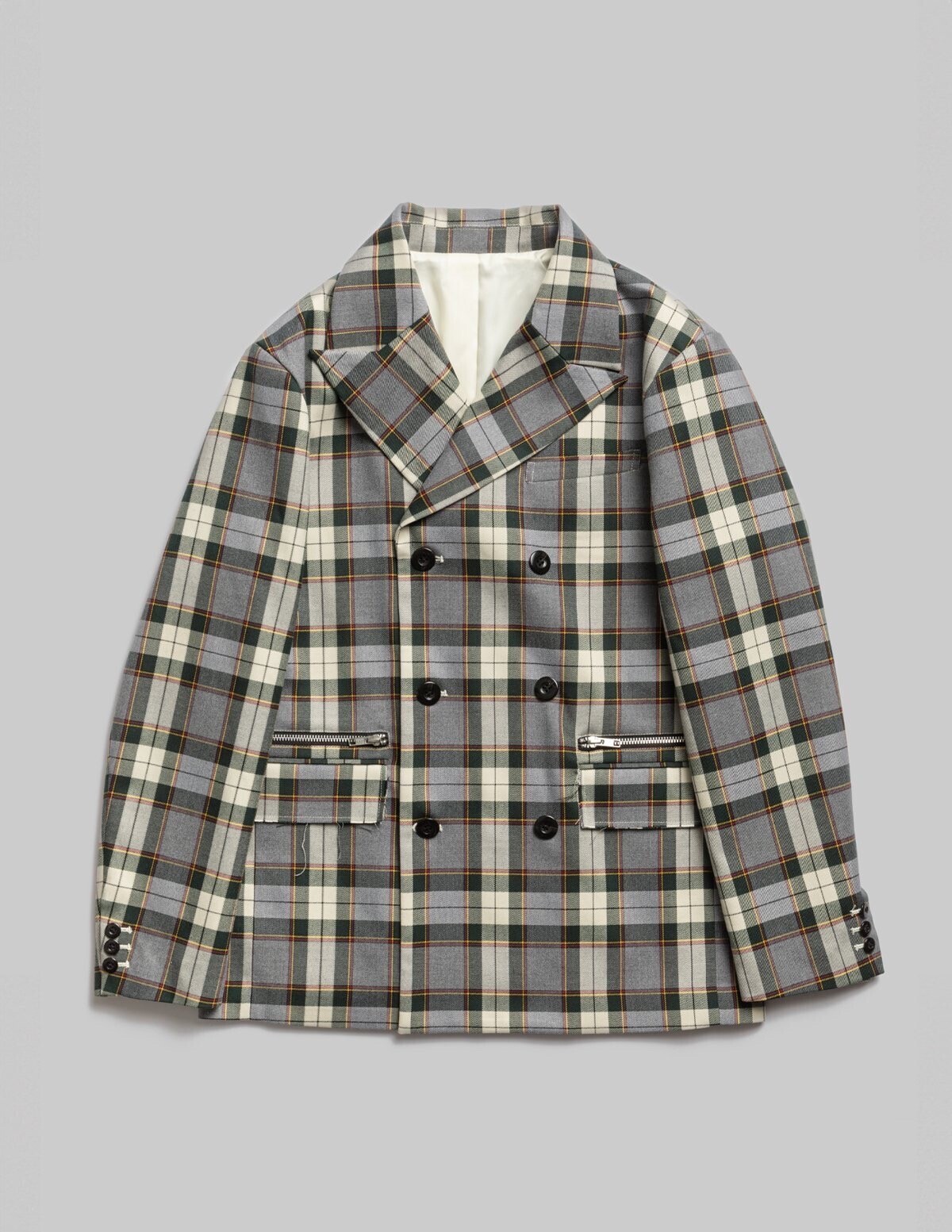 just NOISE CHECKED TAILORED JACKET