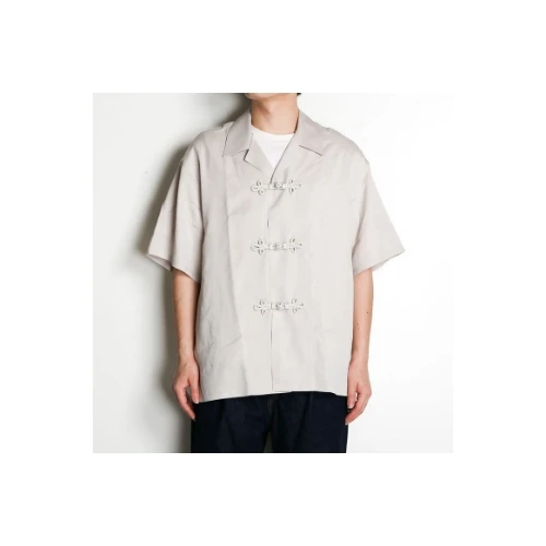 superNova. Short sleeve flog button shirt