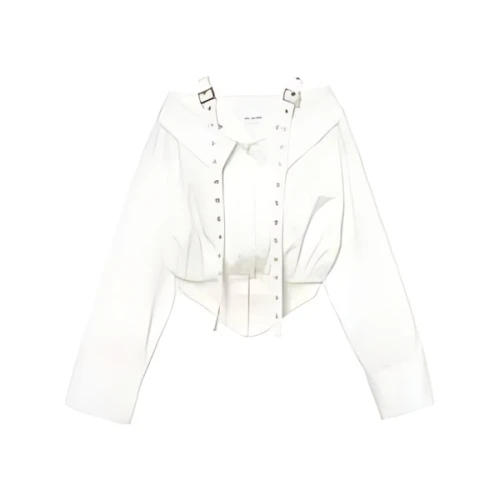 MELT THE LADY eyelet bra shirts