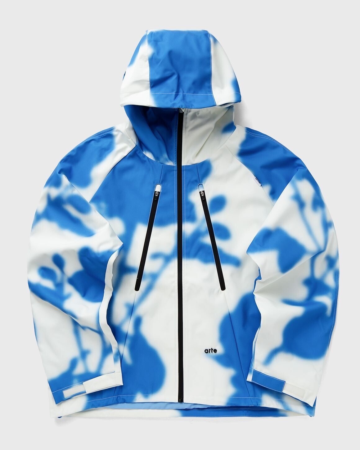 ARTE ANTWERP BLUE FLOWER TECH JACKET