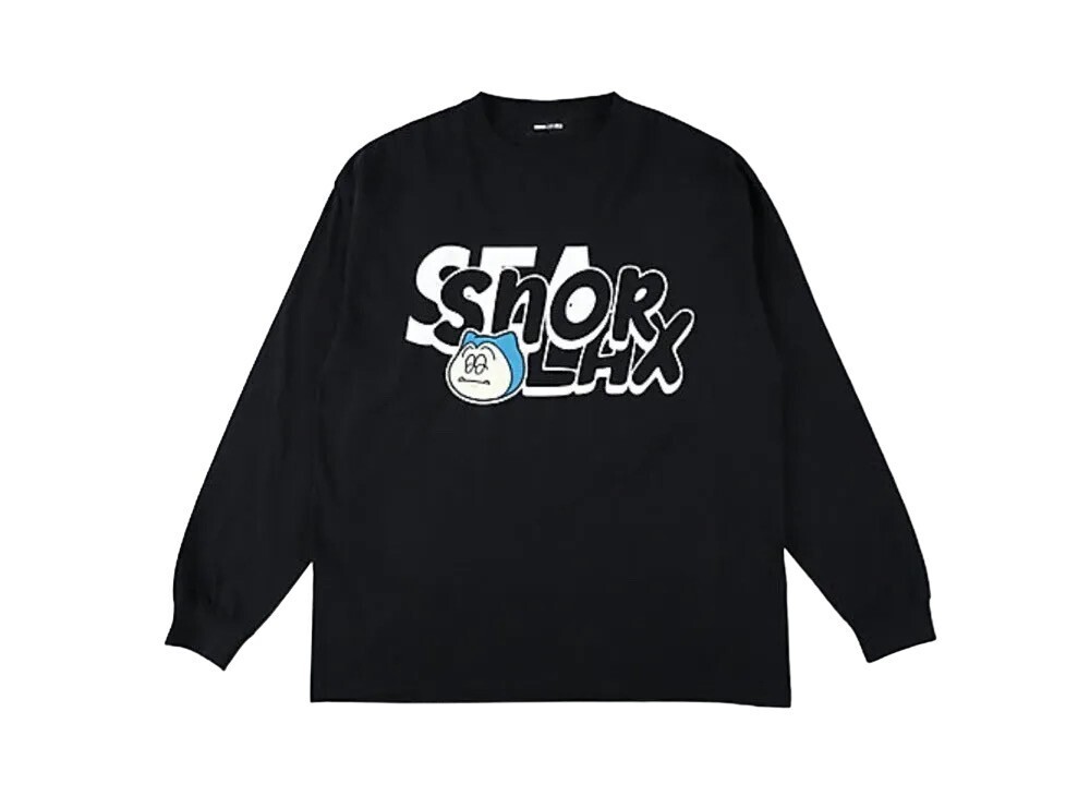 WIND AND SEA L/S KABIGON Tee "Black"