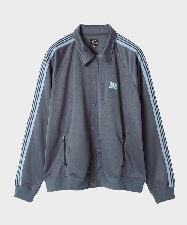 NEEDLES <別注>Track Snap Jacket - Poly Smooth