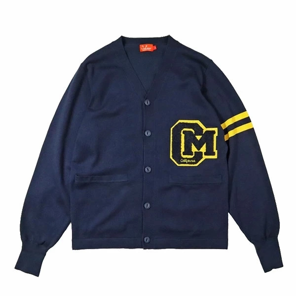 Cookman Knitted Cardigan Letterman