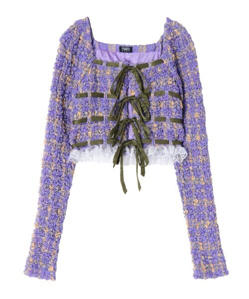 PAMEO POSE Saturday Night Blouse Purple