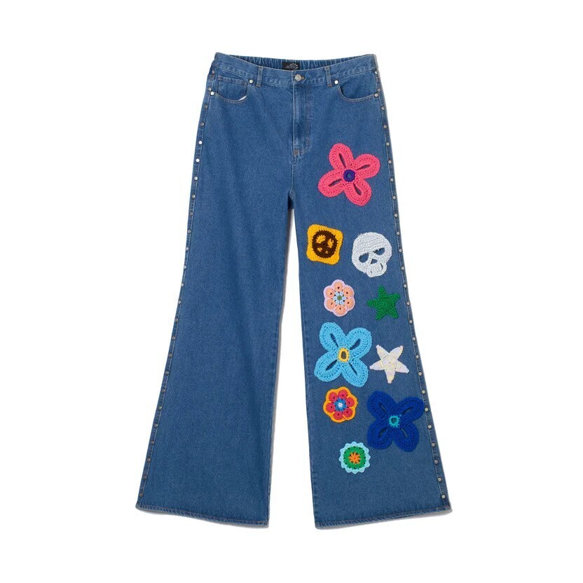 AFB AFB x Y.A.R.N. STUDDED BAGGY PANTS