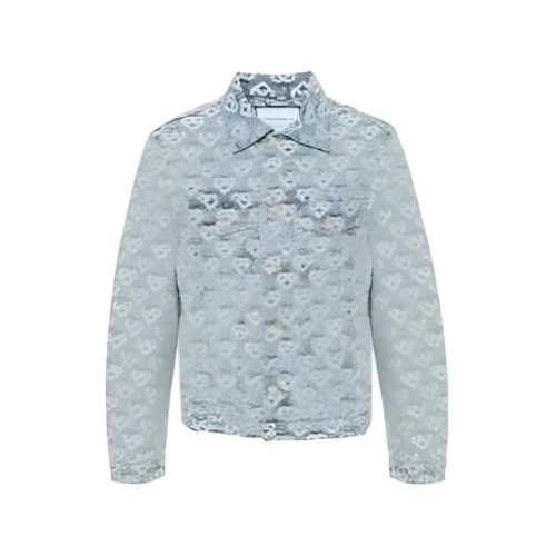 CASABLANCA JACQUARD DENIM JACKE