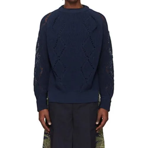TOGA VIRILIS Motif Knit Pullover Sweater