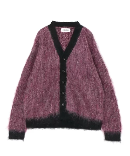 DISCOVERED SHAGGY KNIT CARDIGAN