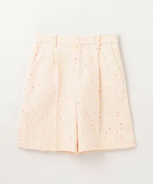 GRACE CONTINENTAL ネオンドットジャガードパンツ