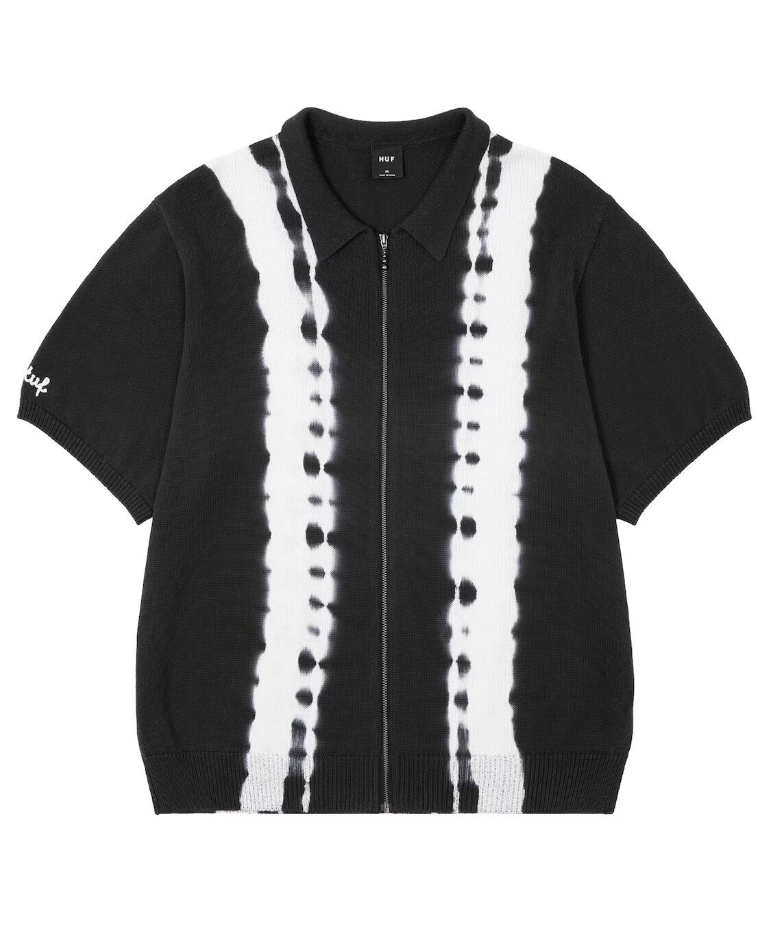 HUF HGC BLEACH DYED KNIT POLO