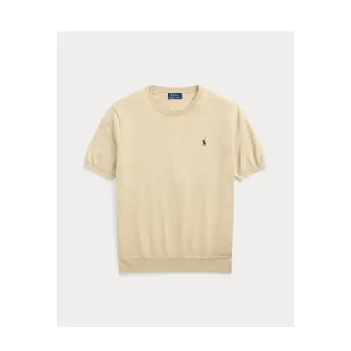 POLO RALPH LAUREN コットン クルーネック ショートスリーブ セーター