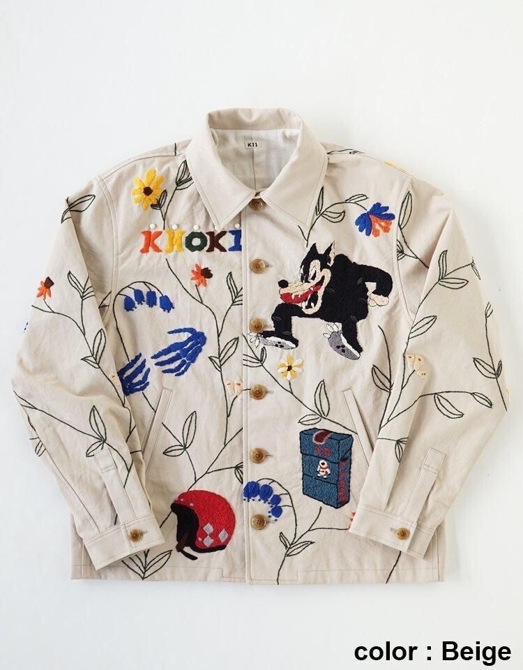 KHOKI Hand embroidery jacket