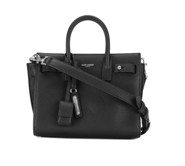 SAINT LAURENT サック・ド・ジュール スープル ショルダーバッグ ナノ