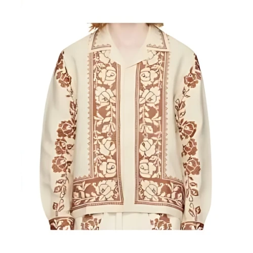 BODE Rose Garland 長袖シャツ
