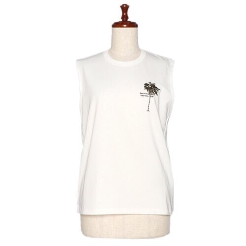 beautiful people suvin compact jersey palm emb tank top 01