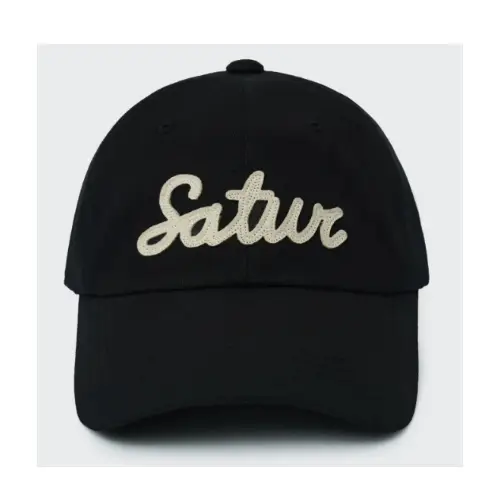 SATUR Vintage Casual Applique Ball Cap