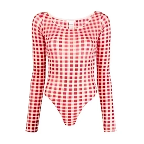 Acne Studios チェック ボディスーツ