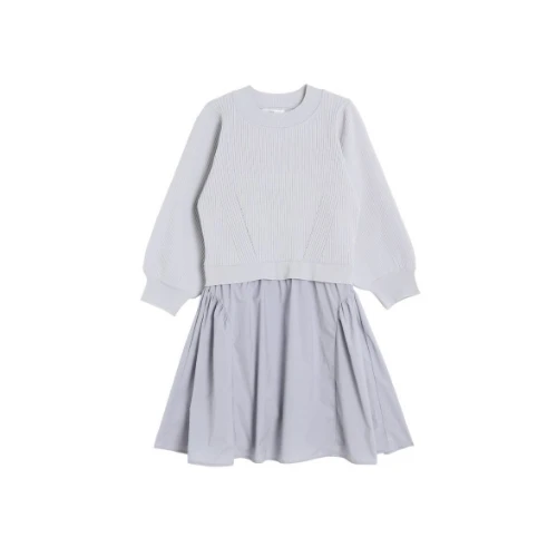 CALNAMUR KNIT×TAFFETA DOCKING OP
