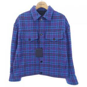 LOUISVUITTON クロップドフランネル ジャケット