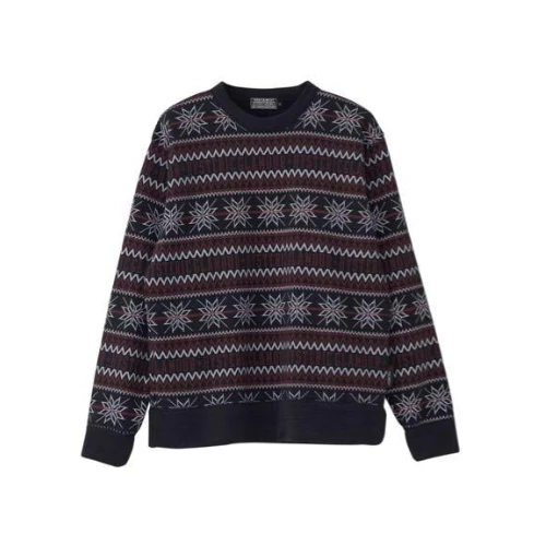 HYSTERIC GLAMOUR SPADE NORDIC柄 スウェット
