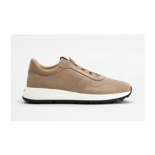 TOD’S レッド ドット パシュミー スエード スニーカー