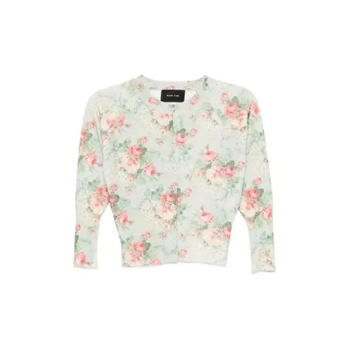Simone Rocha フローラル カーディガン