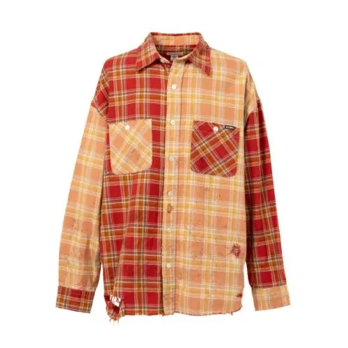 KAMIYA Crazy Pattern Check Shirt