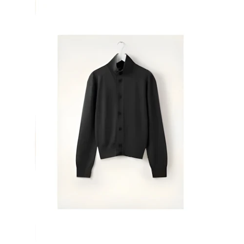 Lemaire CONVERTIBLE COLLAR CARDIGAN