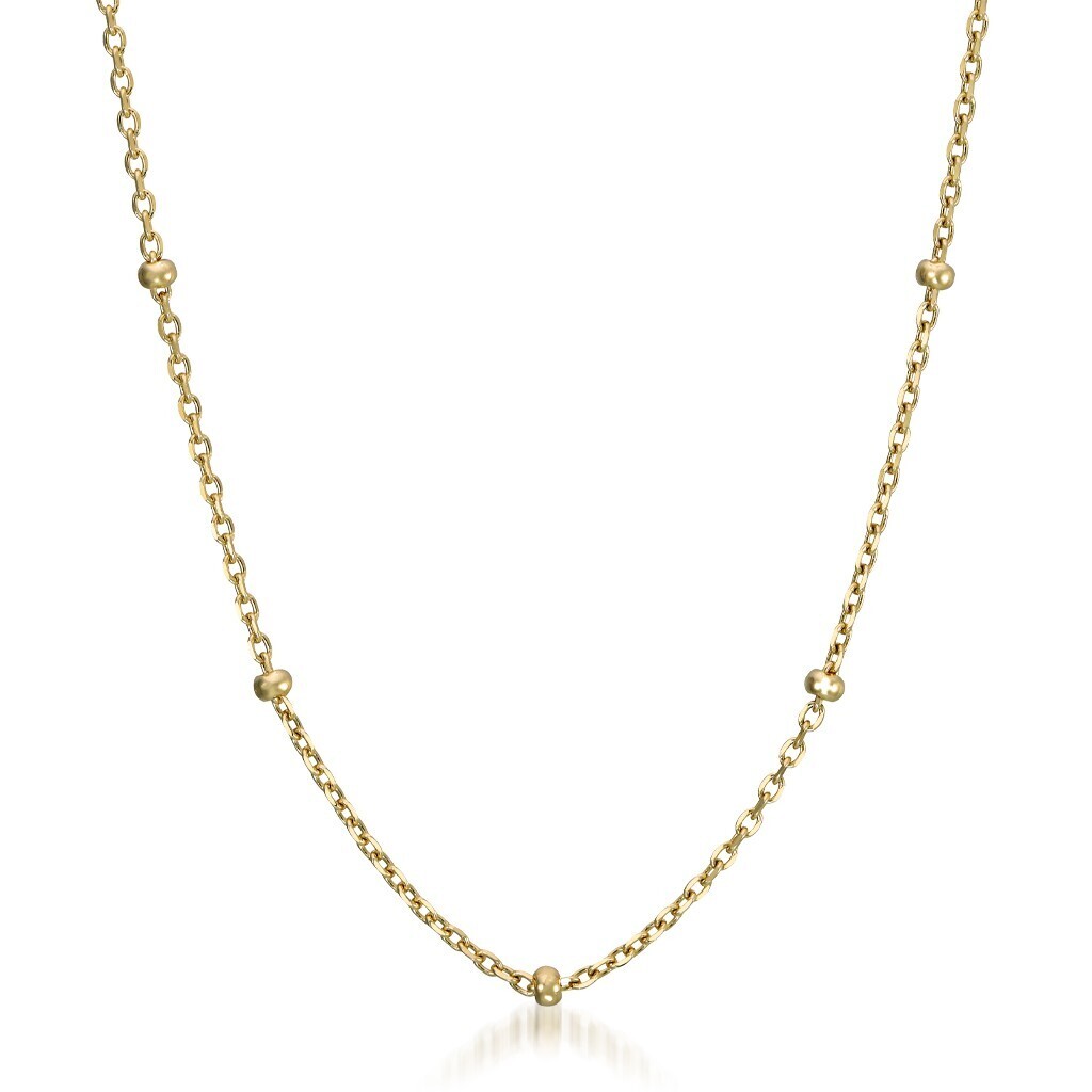 STAR JEWELRY K10 チェイン GOLD CHAIN 60cm
