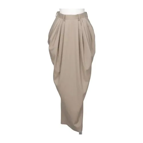 KEISUKEYOSHIDA BARREL-SHAPED PENCIL SKIRT