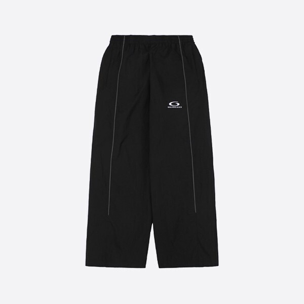 Balenciaga フェードエフェクトループ スポーツアイコン トラックパンツ ブラック