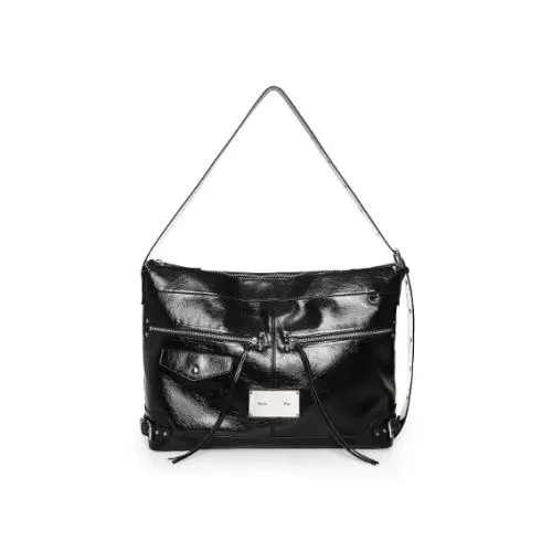 Matin Kim SIDE BUCKLE BIKER BIG BAG