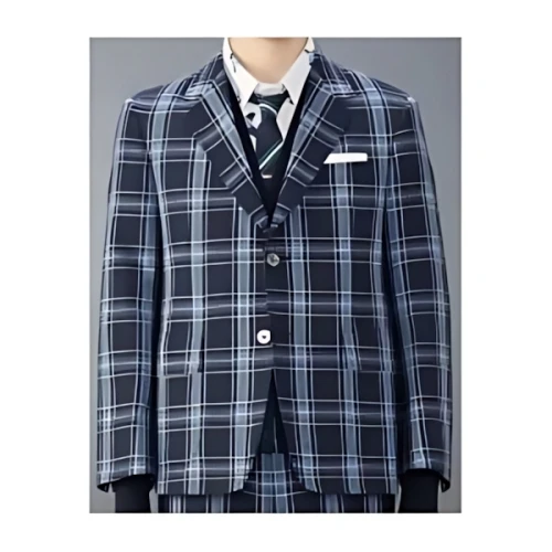 THOM BROWNE ウールリネン  アンストラクチャー  ストレートフィット  スポーツコート