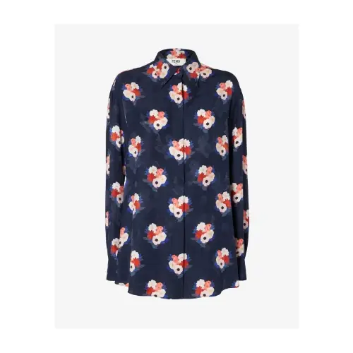 FENDI シルク シャツ