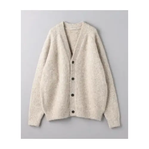 UNITED ARROWS ヘアリー Vカーディガン