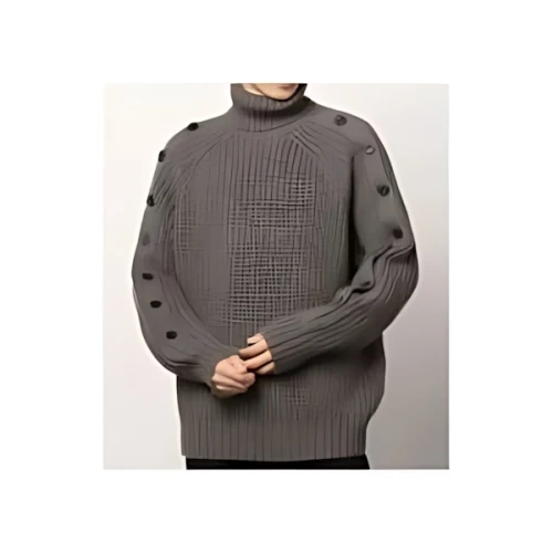 JOHN LAWRENCE SULLIVAN BUTTON SLEEVE KNIT