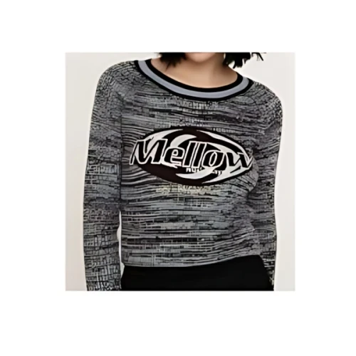SLY MELANGE LOGO JQ トップス