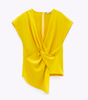 ZARA ノット トップス