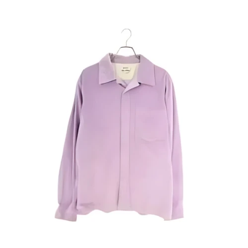 Acne Studios オープンカラーコーデュロイ長袖シャツ