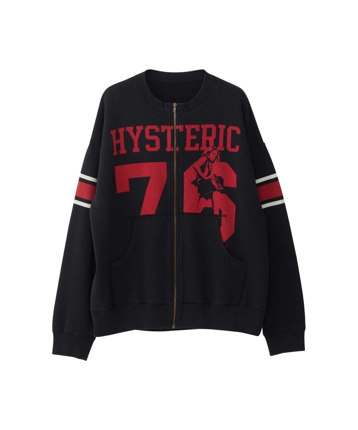 HYSTERIC GLAMOUR HYSTERIC 76 オーバーサイズジャンパー
