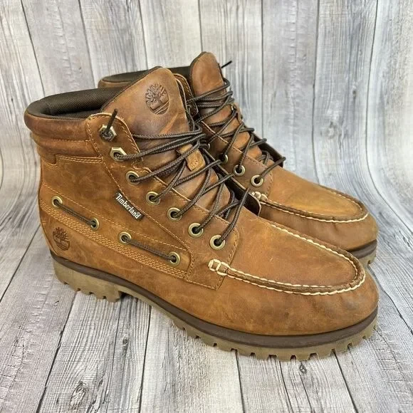 Timberland Spiced Ginger 7 Eye Moc Toe A2PGY