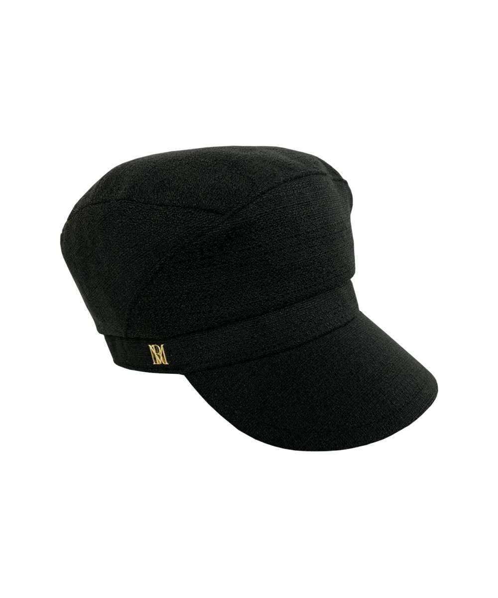 Rosé Muse tweed casquette