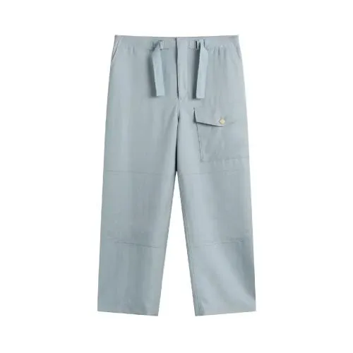 AURALEE Wool Herringbone Cargo Pants