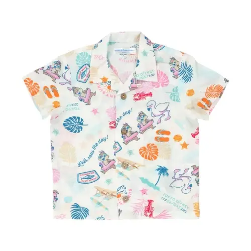 Disney ベビーアロハシャツ 90cm チップ＆デール SUNNY SUNNY Summer