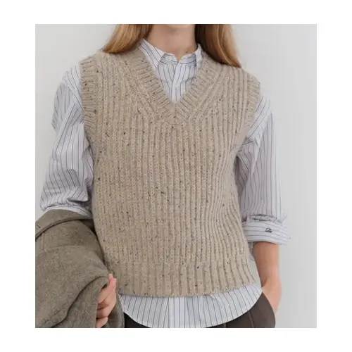 DUNST V-NECK KNIT VEST