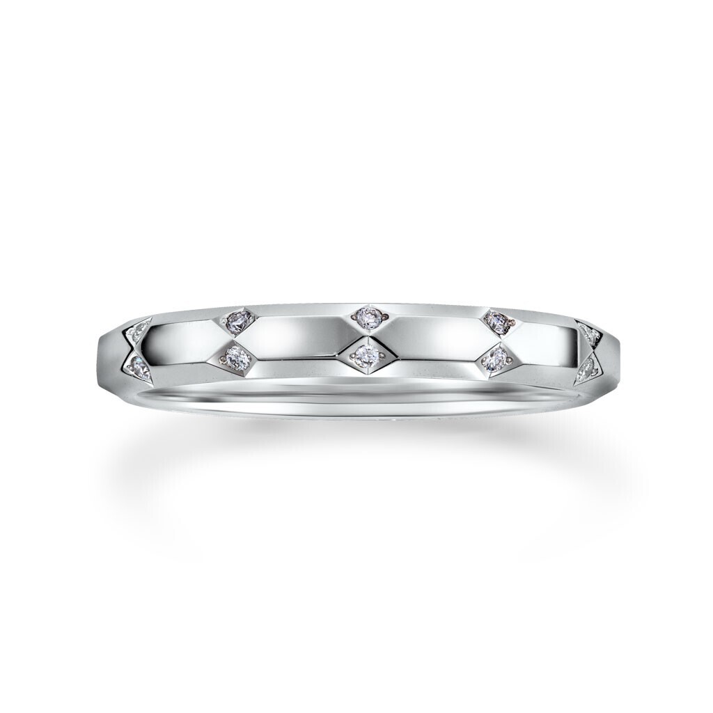 STAR JEWELRY Pt950 マリッジリング Radiance