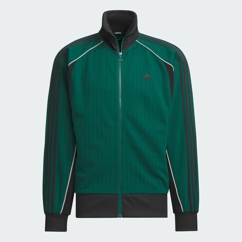 adidas BYD3S ルーズフィット ジャカードニット トラックトップ（ジェンダーニュートラル）