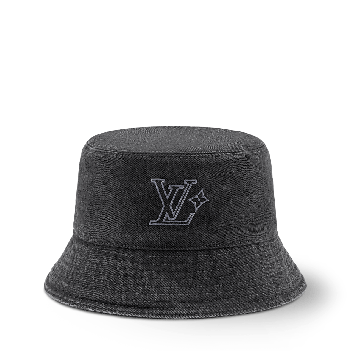 LOUIS VUITTON バケットハット･LV フラワー ウォッシュド