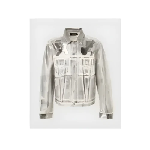 MASU MASU BOYS' EMBLEM DENIM JACKET